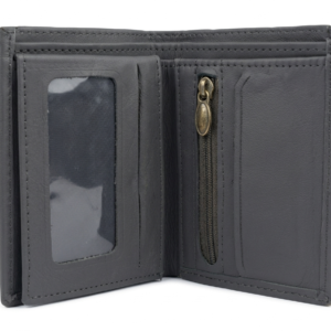 Cart "handcrafted smooth black leather wallet for daily use"