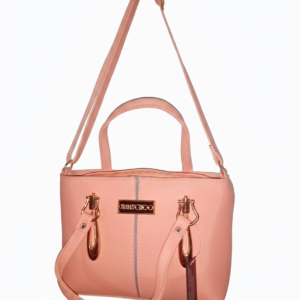 Cart "elegant pink handheld bag with gold accents"